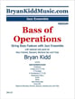 Bass of Operations Jazz Ensemble sheet music cover